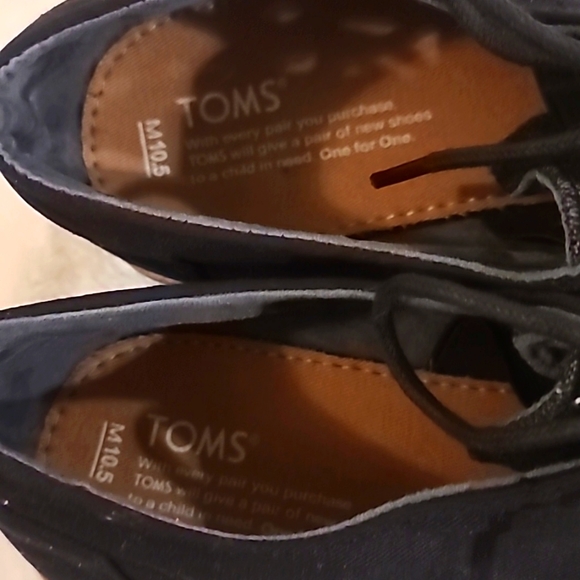 Size 10.5 TOMS Brogue Contrast Wingtip Derby - Picture 3 of 9
